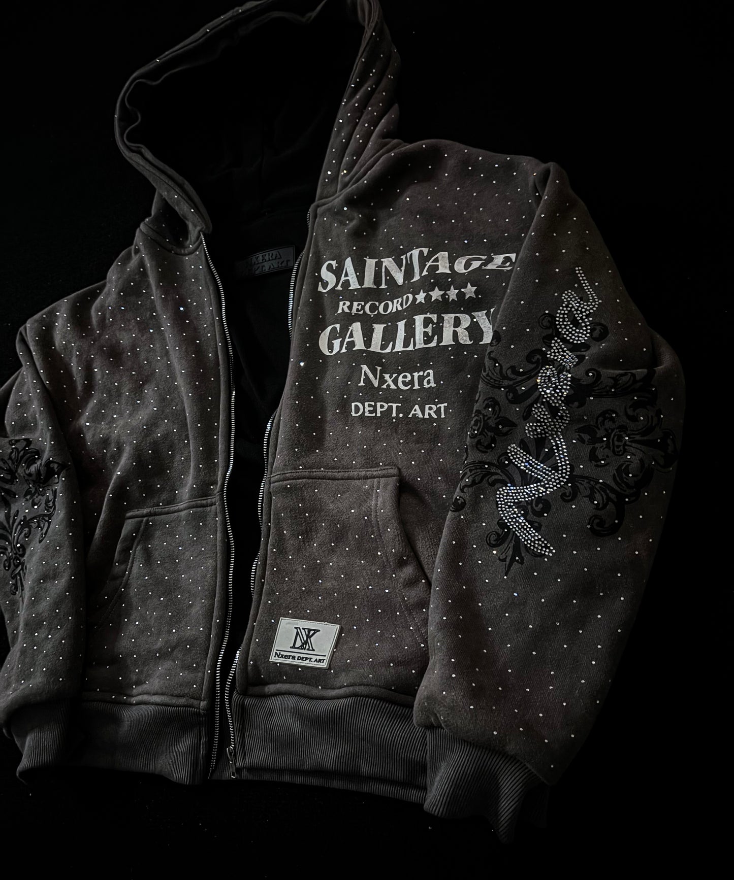 CHROMERA GREY ZIP