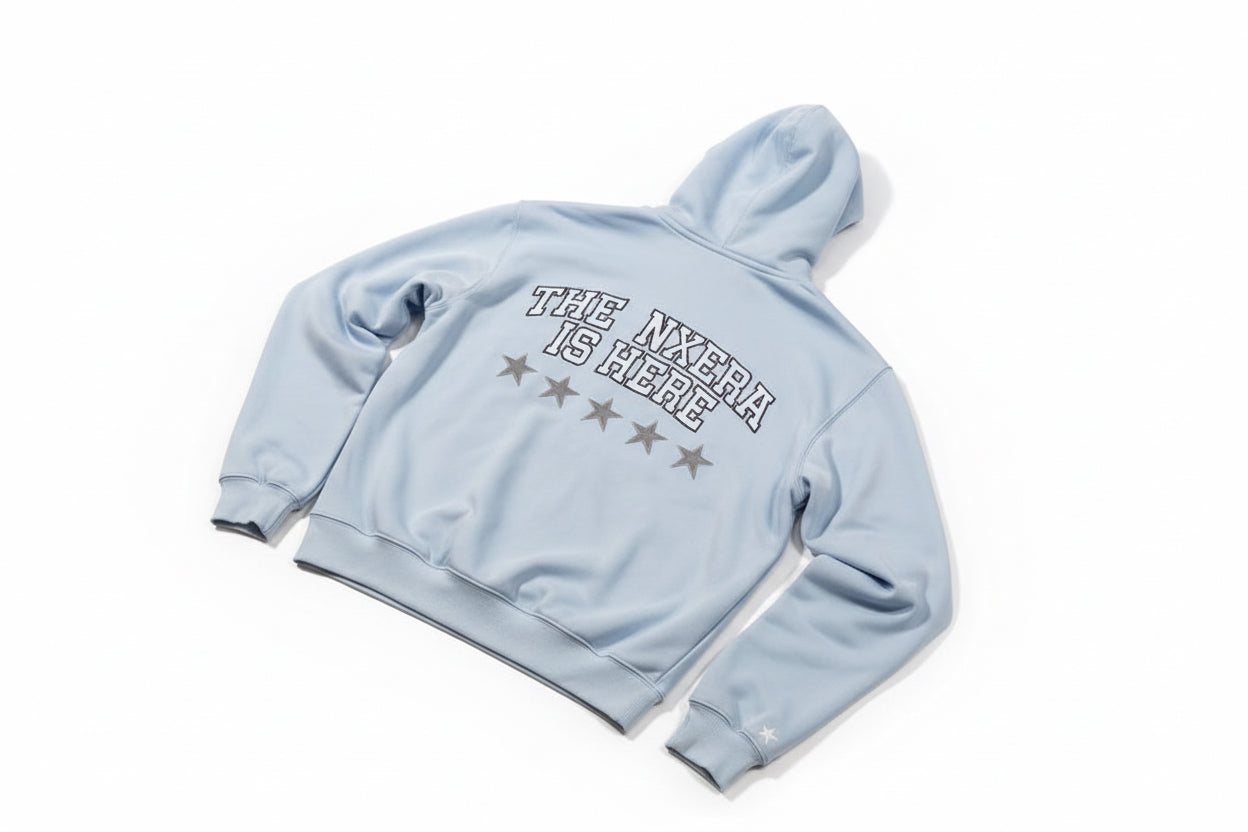 Nxera 02 Hoodie – Ice Blue (Ultra Limited 1/10)