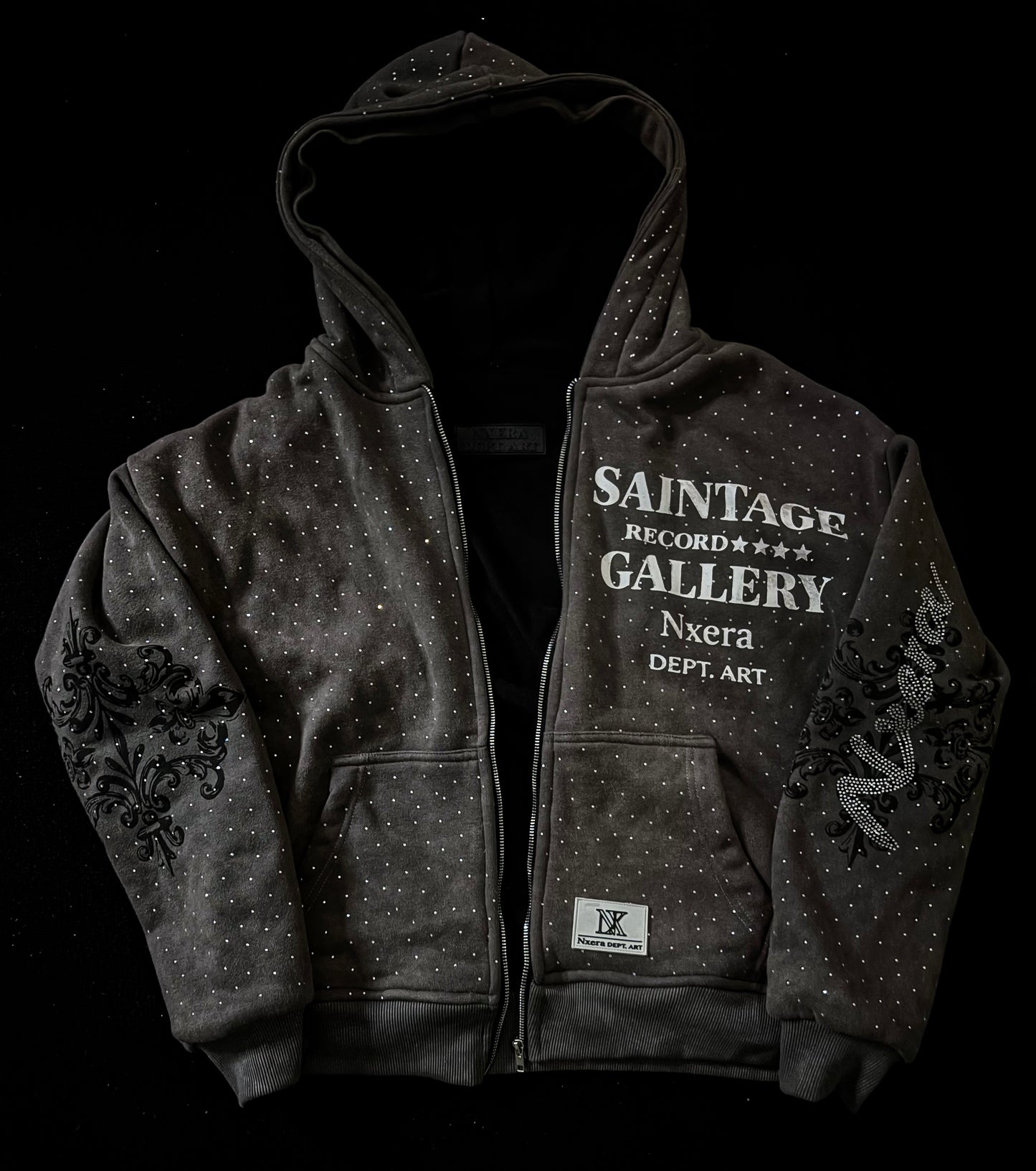 CHROMERA GREY ZIP