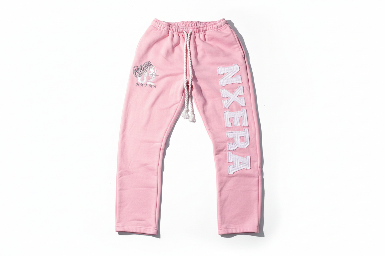 Nxera 02 Sweatpants – Soft Pink (Limited 1/15)