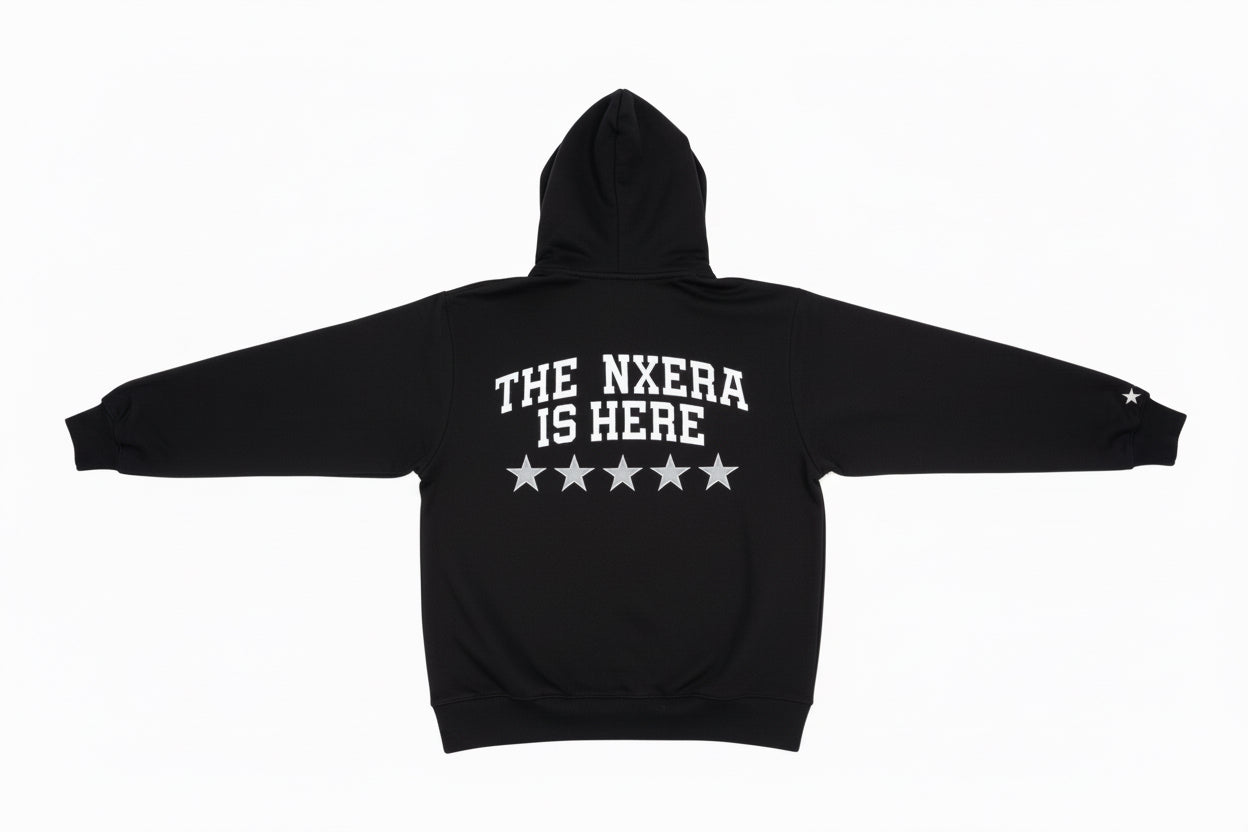 Nxera 02 Hoodie – Jet Black (Limited 1/20)