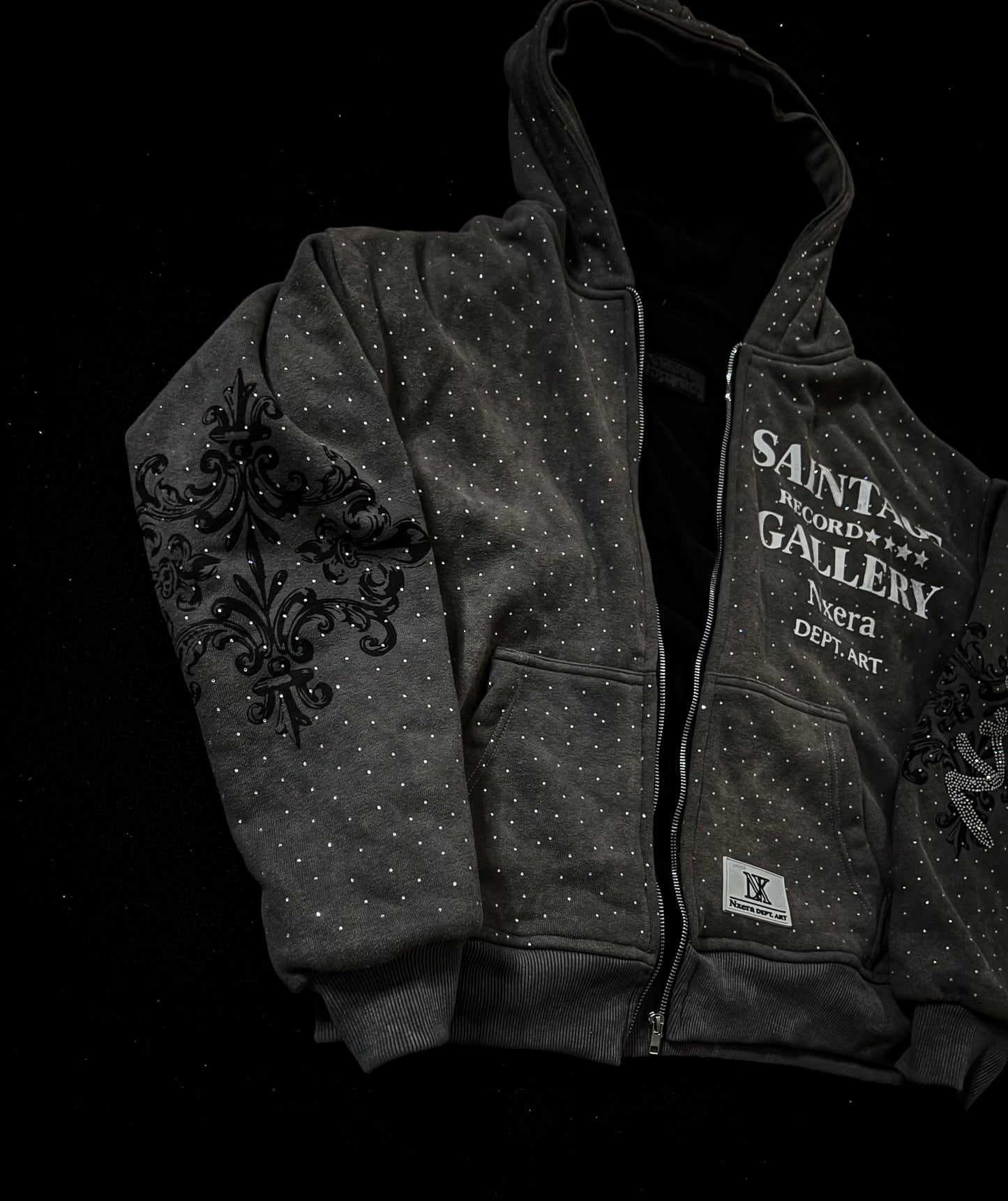 CHROMERA GREY ZIP