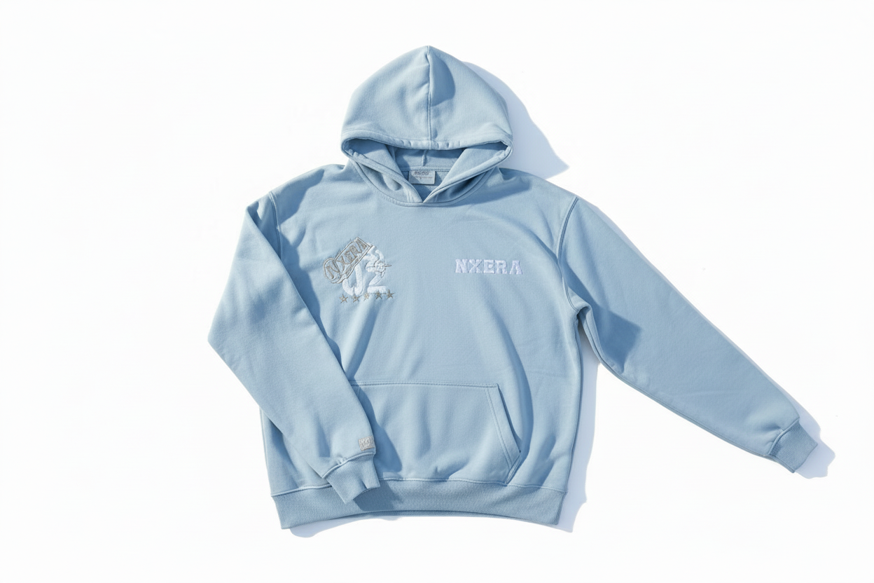 Nxera 02 Hoodie – Ice Blue (Ultra Limited 1/10)